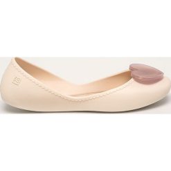 Zaxy - Baleriny. Brązowe baleriny damskie Zaxy, bez wzorów, z gumy, bez obcasa, na obcasie. Za 139,90 zł.