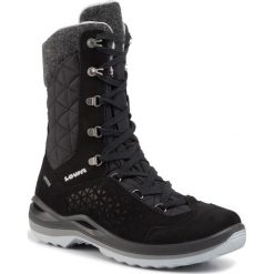 Śniegowce LOWA - Barina II Gtx GORE-TEX 420408 Schwarz 0999. Czarne kozaki damskie Lowa, na zimę, z tworzywa sztucznego, bez zapięcia. W wyprzedaży za 719,00 zł.