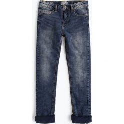 Review - Jeansy chłopięce slim fit, niebieski. Niebieskie jeansy chłopięce marki Review. Za 139,95 zł.