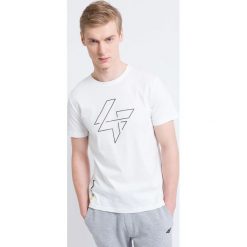 T-shirty męskie z nadrukiem: T-shirt męski TSM232 – biały