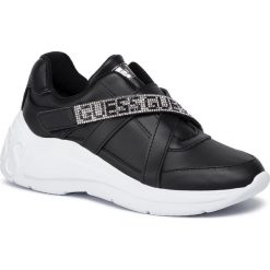 Sneakersy GUESS - Stoney FL8SOY ELE12 BLACK. Czarne półbuty damskie Guess, ze skóry ekologicznej. W wyprzedaży za 479,00 zł.