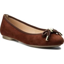 Baleriny HISPANITAS - Capri HV86712 Cacao. Pomarańczowe baleriny damskie Hispanitas, bez wzorów, ze skóry, klasyczne, bez obcasa. W wyprzedaży za 269,00 zł.