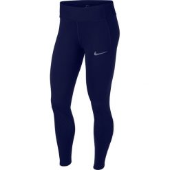 Legginsy Nike Epic Lux Tights W Niebieskie. Niebieskie spodnie damskie Nike, bez wzorów, do biegania, dri-fit (nike). Za 249,99 zł.