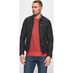 Jack & Jones - Kurtka. Czarne płaszcze męskie Jack & Jones, s, bez wzorów, z poliesteru, krótkie, bez kaptura. W wyprzedaży za 199,90 zł.