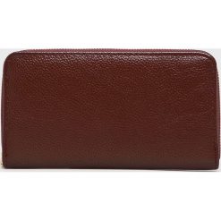 Answear - Portfel. Brązowe portfele damskie ANSWEAR, z materiału. Za 49,90 zł.