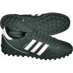 Buty piłkarskie adidas Kaiser 5 Team Tf 677357. Czarne buty sportowe męskie Adidas, ze skóry, bez zapięcia, do piłki nożnej. W wyprzedaży za 429,00 zł.