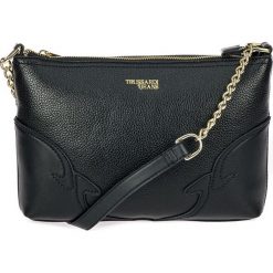 Trussardi Jeans torebka crossbody czarna 75B00809-9Y099999. Czarne torebki klasyczne damskie Trussardi Jeans, bez wzorów, z jeansu, bez dodatków. Za 469,00 zł.