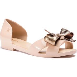 Sandały MELISSA - Seduction IV Ad 32574 Beige/Bronze 51559. Brązowe klapki damskie Melissa, bez wzorów, z tworzywa sztucznego, bez obcasa, na obcasie. Za 249,00 zł.