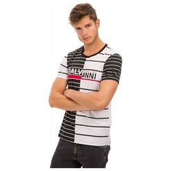 Galvanni T-Shirt Męski Gela M Biały. Białe koszulki męskie marki GALVANNI, m, w paski, bez kołnierzyka, bez rękawów. Za 109,00 zł.