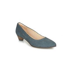 Czółenka Clarks Mena Bloom. Niebieskie czółenka damskie Clarks, bez wzorów, bez obcasa. Za 299,30 zł.