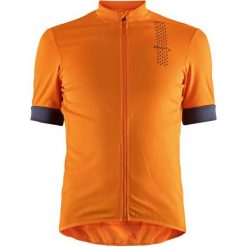 Craft Koszulka Rowerowa Męska Rise, Pomarańczowy Xl. Pomarańczowe koszulki męskie Craft, s, bez wzorów, klasyczne, z klasycznym kołnierzykiem, bez rękawów. W wyprzedaży za 159,00 zł.