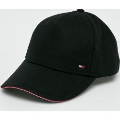 Tommy Hilfiger - Czapka. Czarne czapki z daszkiem męskie TOMMY HILFIGER. Za 159,90 zł.