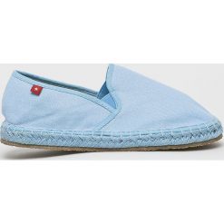Big Star - Espadryle. Niebieskie espadryle damskie BIG STAR, bez wzorów, z materiału, bez obcasa, na obcasie. W wyprzedaży za 79,90 zł.