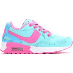 Niebieskie Buty Sportowe Call By. Niebieskie buty sportowe dziewczęce Born2be, z materiału, z okrągłym noskiem, na sznurówki. Za 44,99 zł.