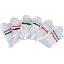Skarpetki sportowe GO IN (6 par) bonprix szary. Szare skarpetki męskie marki bonprix. Za 29,94 zł.