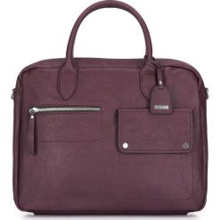 Torba na laptopa 87-3P-700-V. Fioletowe torby na laptopa Wittchen, w paski, eleganckie. Za 239,00 zł.