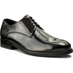 Półbuty KAZAR - Owen 32219-23-00 Black. Czarne buty wizytowe męskie Kazar, ze skóry, na sznurówki. W wyprzedaży za 329,00 zł.