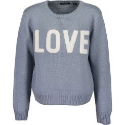 Blue Seven - Sweter dziecięcy 140-176 cm. Różowe swetry dziewczęce Blue Seven, z aplikacjami, z dzianiny, z okrągłym kołnierzem, z krótkim rękawem, krótkie, bez kaptura. W wyprzedaży za 69,90 zł.