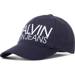 Czapka z daszkiem CALVIN KLEIN JEANS - Cut Off Logo Baseball Cap IU0IU00136 CIK. Niebieskie czapki damskie Calvin Klein Jeans, bez wzorów, z bawełny. Za 139,00 zł.
