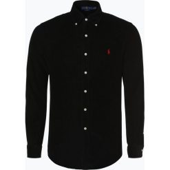 Polo Ralph Lauren - Koszula męska – Slim Fit, czarny. Czarne koszule męskie na spinki Polo Ralph Lauren, m, ze sztruksu, polo. Za 529,95 zł.