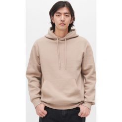 Bluza z kapturem - Beżowy. Brązowe bluzy męskie Reserved, bez wzorów, z kapturem, bez rękawów, z kapturem. Za 49,99 zł.