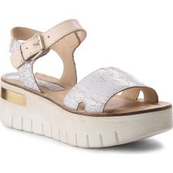 Rzymianki damskie: Sandały KHRIO – 181K5117CRSIQ Bianco/Naturale