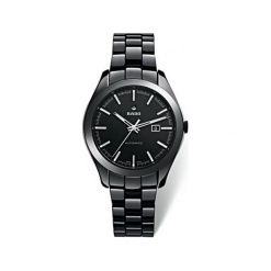 RABAT ZEGAREK RADO HYPERCHROME. Czarne zegarki męskie marki RADO, ceramiczne. W wyprzedaży za 8280,00 zł.