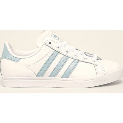 Adidas Originals - Buty Coast Star. Białe buty sportowe damskie adidas Originals, bez wzorów, ze skóry, sportowe. W wyprzedaży za 219,90 zł.