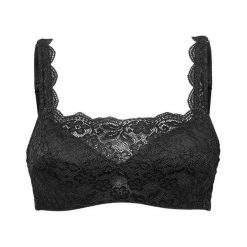 Cellbes Biustonosz z fiszbinami Inez czarny female czarny 95D. Czarne biustonosze sportowe damskie Cellbes, w koronkowe wzory, z koronki. Za 119,00 zł.