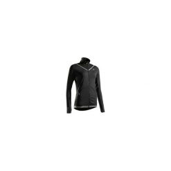 Bluza do biegania KIPRUN WARM damska. Czarne bluzy damskie KIPRUN, bez wzorów, z elastanu, bez rękawów, bez kaptura. Za 99,99 zł.