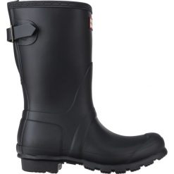 Hunter Kalosze Czarny. Czarne kalosze damskie Hunter, w paski, z materiału. Za 559,95 zł.