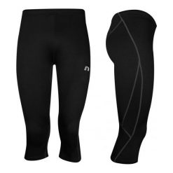 Spodnie dresowe damskie: Newline Spodnie 3/4 unisex czarne r. S (14409-S)
