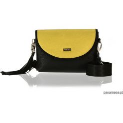 TOREBKA PURO SMART 2423 GOLD MUSTARD. Żółte torebki klasyczne damskie Pakamera, bez wzorów, eleganckie, na ramię, bez dodatków. Za 110,00 zł.