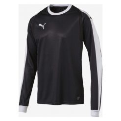 Puma Liga Koszulka Czarny Wielokolorowy. Czarne podkoszulki męskie Puma, l, z nadrukiem, z poliesteru, z długim rękawem. Za 154,95 zł.