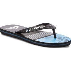 Japonki QUIKSILVER - AQYL100563 Xkbs. Czarne klapki męskie marki Quiksilver, bez wzorów, z tworzywa sztucznego. Za 85,00 zł.