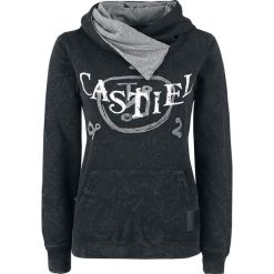 Supernatural Castiel Bluza z kapturem damska czarny. Czarne bluzy z kapturem damskie Supernatural, xl, z aplikacjami. Za 224,90 zł.