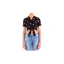 Koszule Fred Perry SG5140. Czarne koszule damskie Fred Perry, bez wzorów, bez kołnierzyka, bez rękawów. Za 660,22 zł.