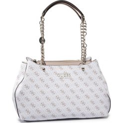 Torebka GUESS - Lorenna (SG) HWSG76 71090 WHI. Białe torebki klasyczne damskie Guess, z aplikacjami, ze skóry ekologicznej, klasyczne, bez dodatków. W wyprzedaży za 489,00 zł.