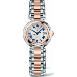 LONGINES PRIMALUNA L8.111.5.78.6. Szare zegarki damskie LONGINES, złote. Za 12330,00 zł.