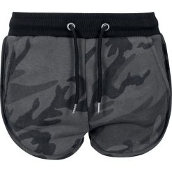 Spodenki i szorty męskie: Urban Classics Ladies Camo Hotpants Hotpants kamuflaż (Dark Camo)