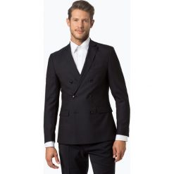 Marynarki męskie slim fit: Finshley & Harding London – Marynarka męska, niebieski