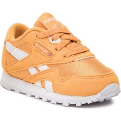 Buty Reebok - Cl Nylon Mu DV4238 Trek Gold/White. Żółte półbuty dziewczęce Reebok, na sznurówki. Za 169,00 zł.