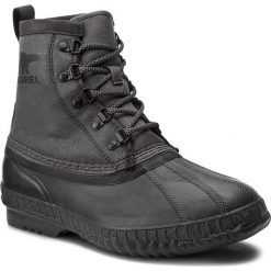 Buty zimowe męskie: Śniegowce SOREL – Cheyanne II Short Cvs NM2605 Black/Black 010