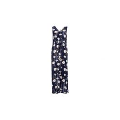 Sukienki długie Vero Moda VMSIMPLY. Niebieskie sukienki damskie Vero Moda, s, bez wzorów, bez kołnierzyka, bez rękawów, długie. Za 129,00 zł.