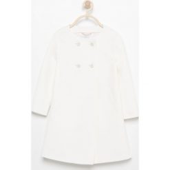 Płaszcze dziewczęce: Elegancki płaszcz – Kremowy
