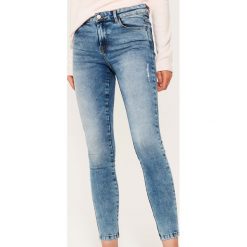 Jeansy skinny - Niebieski. Niebieskie jeansy męskie skinny House, z jeansu. Za 99,99 zł.
