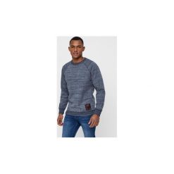 Bluzy Jack Jones SUDADERA JCOJUDE SWEAT CREW NECK. Niebieskie bluzy męskie Jack & Jones, s, bez wzorów, bez kołnierzyka, bez rękawów, bez kaptura. Za 197,61 zł.