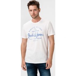 Jack & Jones Namen Koszulka Biały. Białe podkoszulki męskie Jack & Jones, l, z haftami, z bawełny, bez kołnierzyka, z krótkim rękawem, krótkie. Za 57,95 zł.