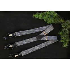 Szelki Ranger dwa typy zapięć w jednym. Czarne paski męskie Pakamera, w paski, eleganckie. Za 155,00 zł.
