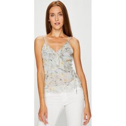 Answear - Top Garden of Dreams. Szare bluzki damskie marki ANSWEAR, s, bez wzorów, z wiskozy, bez kołnierzyka. W wyprzedaży za 79,90 zł.